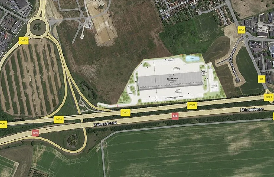 301 D, Champagne-sur-Oise à louer Plan de site– Image 1 sur 1