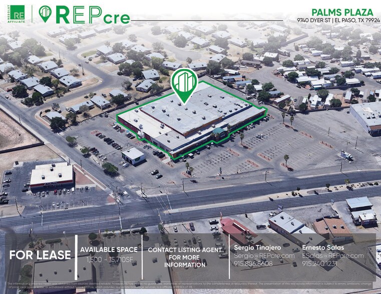 9740 Dyer St, El Paso, TX à louer - Photo principale – Image 1 sur 8