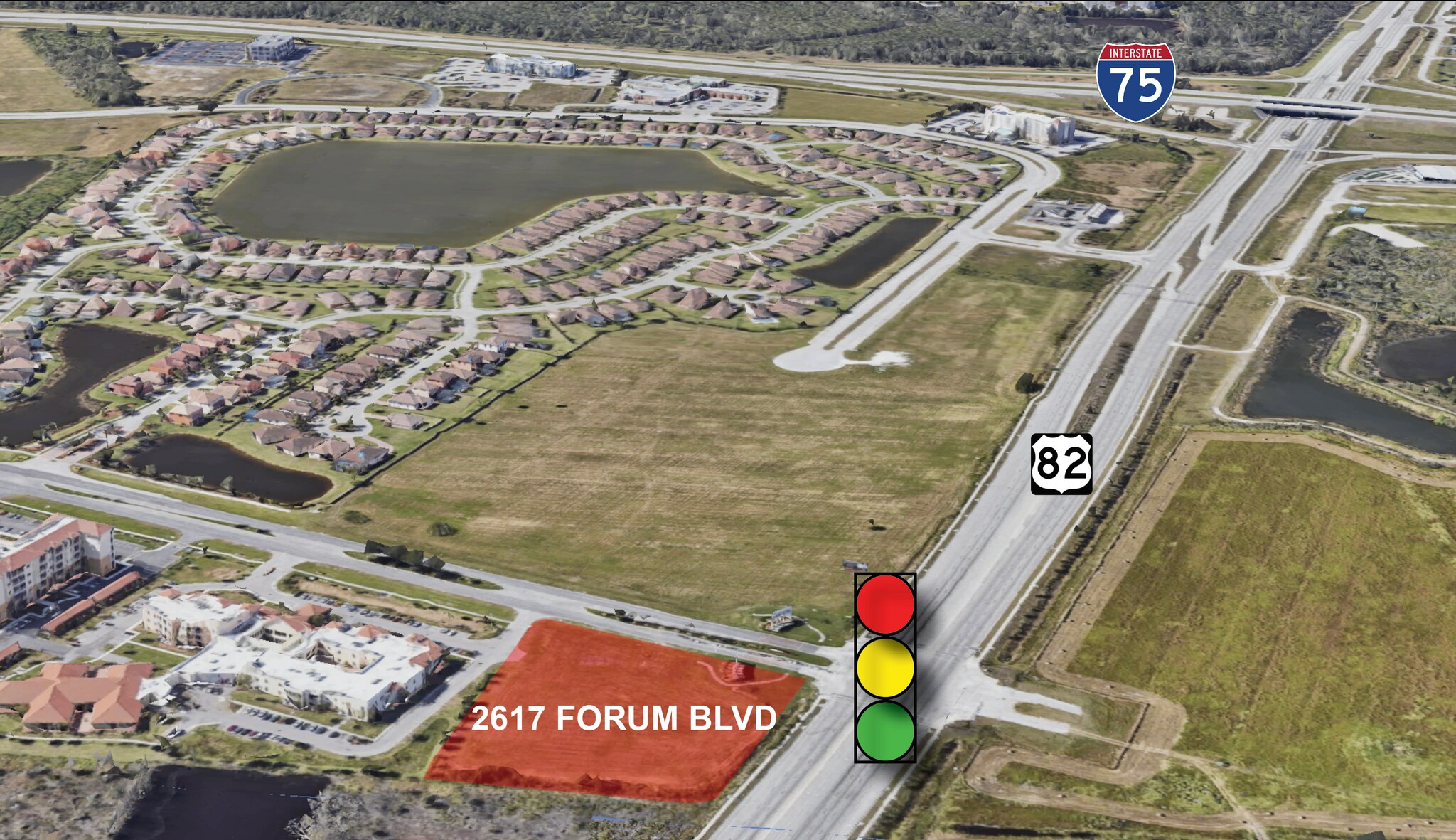 2617 Forum Blvd, Fort Myers, FL à vendre Aérien– Image 1 sur 3