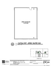 3513 Brighton Blvd, Denver, CO à louer Plan d’étage– Image 2 sur 2