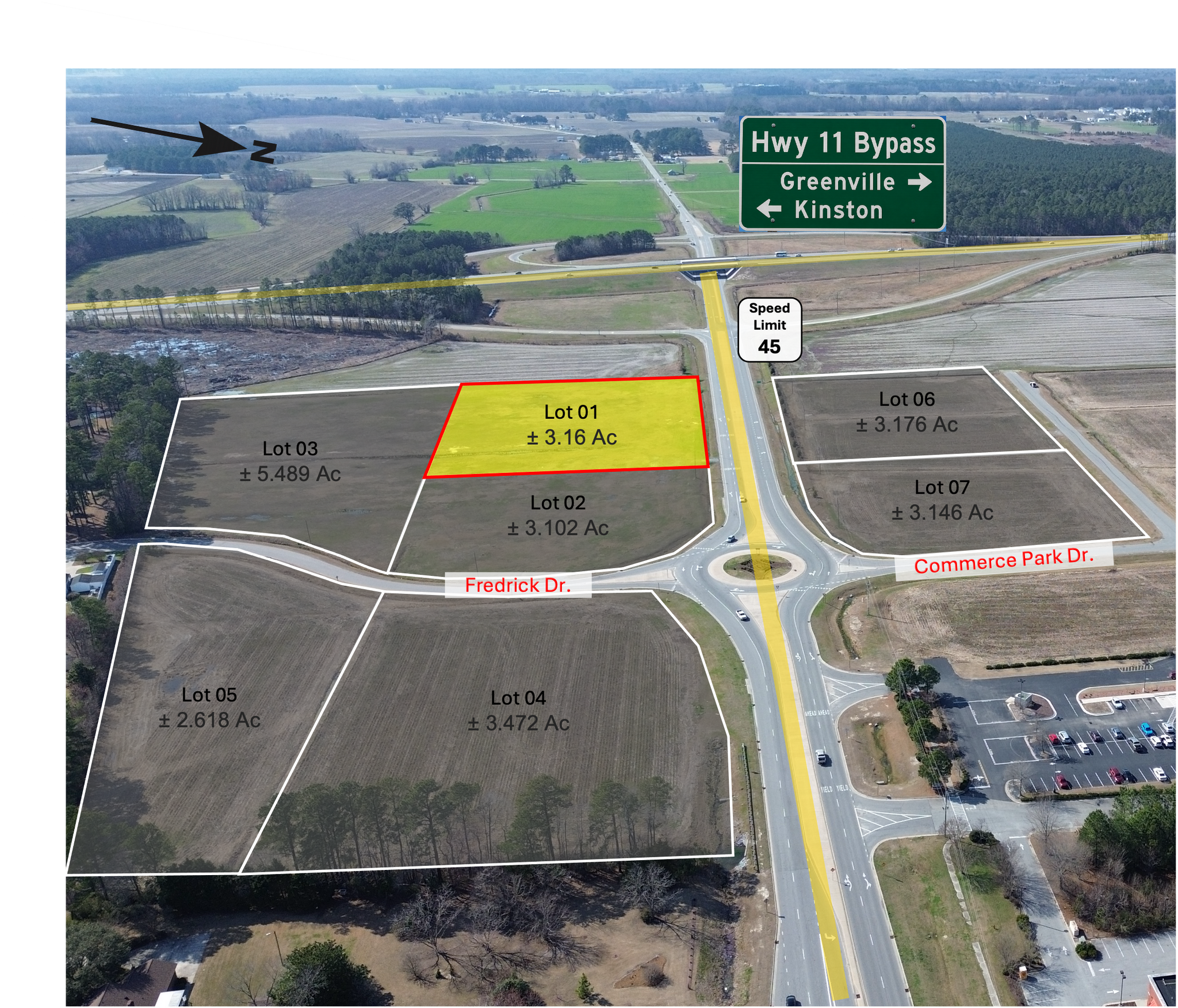 233 Carolina 102, Ayden, NC à vendre Aérien– Image 1 sur 9