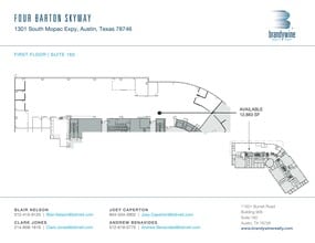 1301 S Mo Pac Expy S, Austin, TX à louer Plan de site– Image 1 sur 1