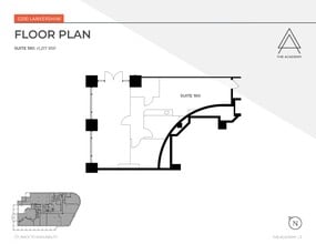 5200 Lankershim Blvd, North Hollywood, CA à louer Plan d’étage– Image 1 sur 1