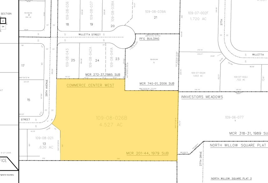 1329 N 29th Ave, Phoenix, AZ à louer - Plan cadastral – Image 3 sur 5