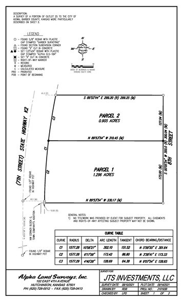 7th St., Kiowa, KS à vendre - Photo de l’immeuble – Image 2 sur 4