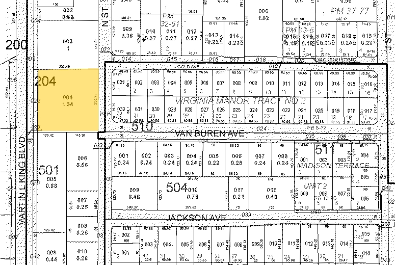 1326-1418 N Martin Luther King Blvd, Las Vegas, NV à vendre - Plan cadastral – Image 2 sur 11