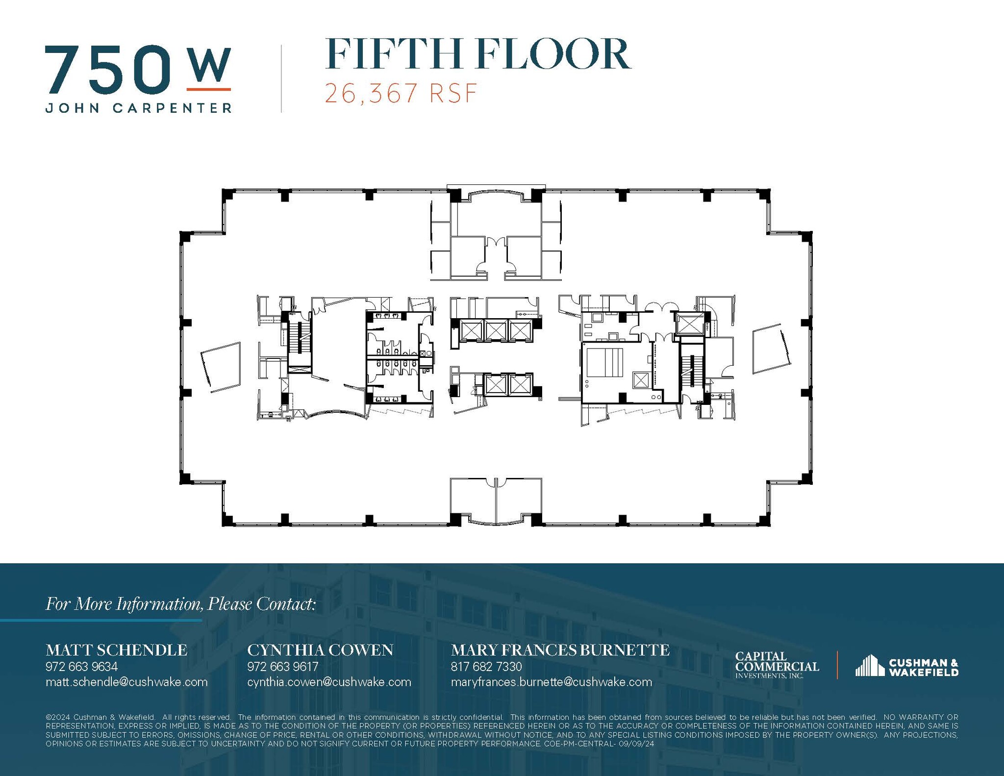 750 W John Carpenter Fwy, Irving, TX à louer Plan d’étage– Image 1 sur 1