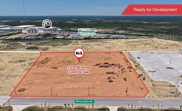 1002 Mercury Mine Rd, Laredo, TX - Vue aérienne vue de carte - Image1