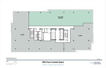 640 Taylor St, Fort Worth, TX à louer Plan d’étage– Image 1 sur 1
