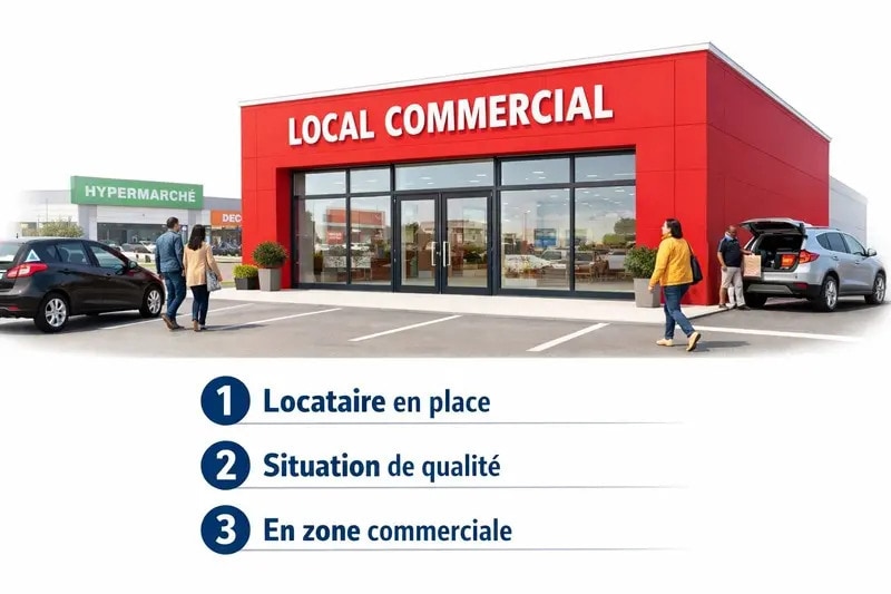 Local commercial dans  à vendre Photo de l’immeuble– Image 1 sur 3