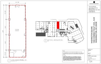 1050 Connecticut Ave NW, Washington, DC à louer Plan d’étage– Image 1 sur 1