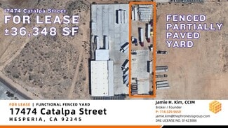 Plus de détails pour 17474 Catalpa St, Hesperia, CA - Terrain à louer