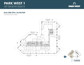 1501-1507 Lyndon B Johnson Fwy, Dallas, TX à louer Plan d’étage– Image 1 sur 1