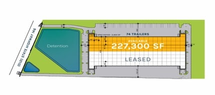 5803 Old Highway 146, Seabrook, TX à louer Plan de site– Image 1 sur 1