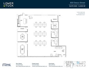 800 Gesco St, Charlotte, NC à louer Plan d’étage– Image 1 sur 1