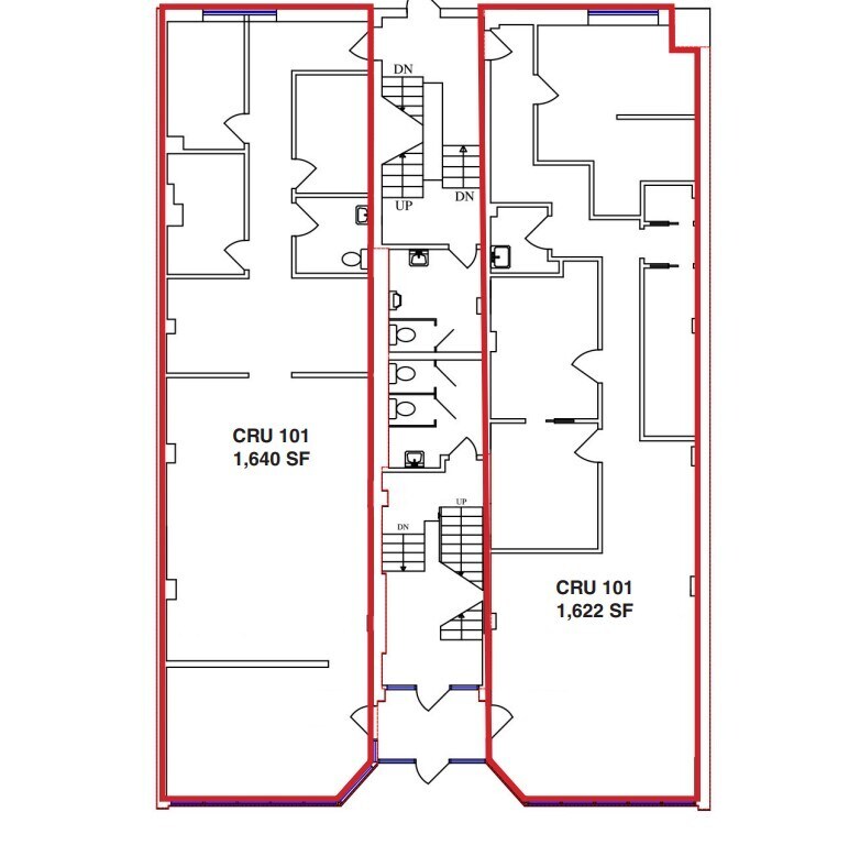 1026 16th Ave NW, Calgary, AB à louer Plan d’étage– Image 1 sur 1