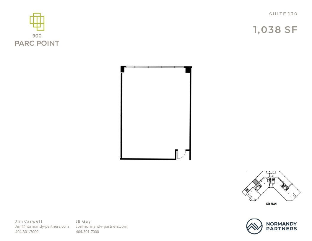 800 Parc Pt, Alpharetta, GA à louer Plan d’étage– Image 1 sur 5