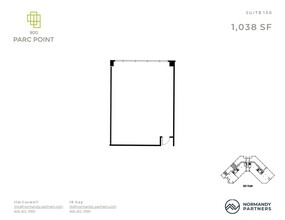 800 Parc Pt, Alpharetta, GA à louer Plan d’étage– Image 1 sur 5