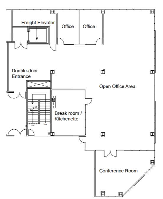 5341 Old Redwood Hwy, Petaluma, CA à louer Plan d’étage– Image 1 sur 5