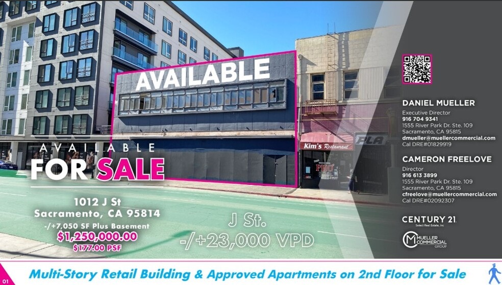 1012 J St, Sacramento, CA à vendre - Photo de l’immeuble – Image 1 sur 18