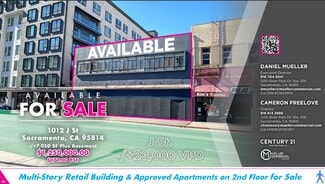 Plus de détails pour 1012 J St, Sacramento, CA - Bureau à vendre