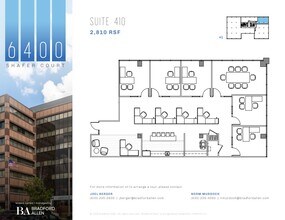 6400 Shafer Ct, Rosemont, IL à louer Plan d’étage– Image 1 sur 1