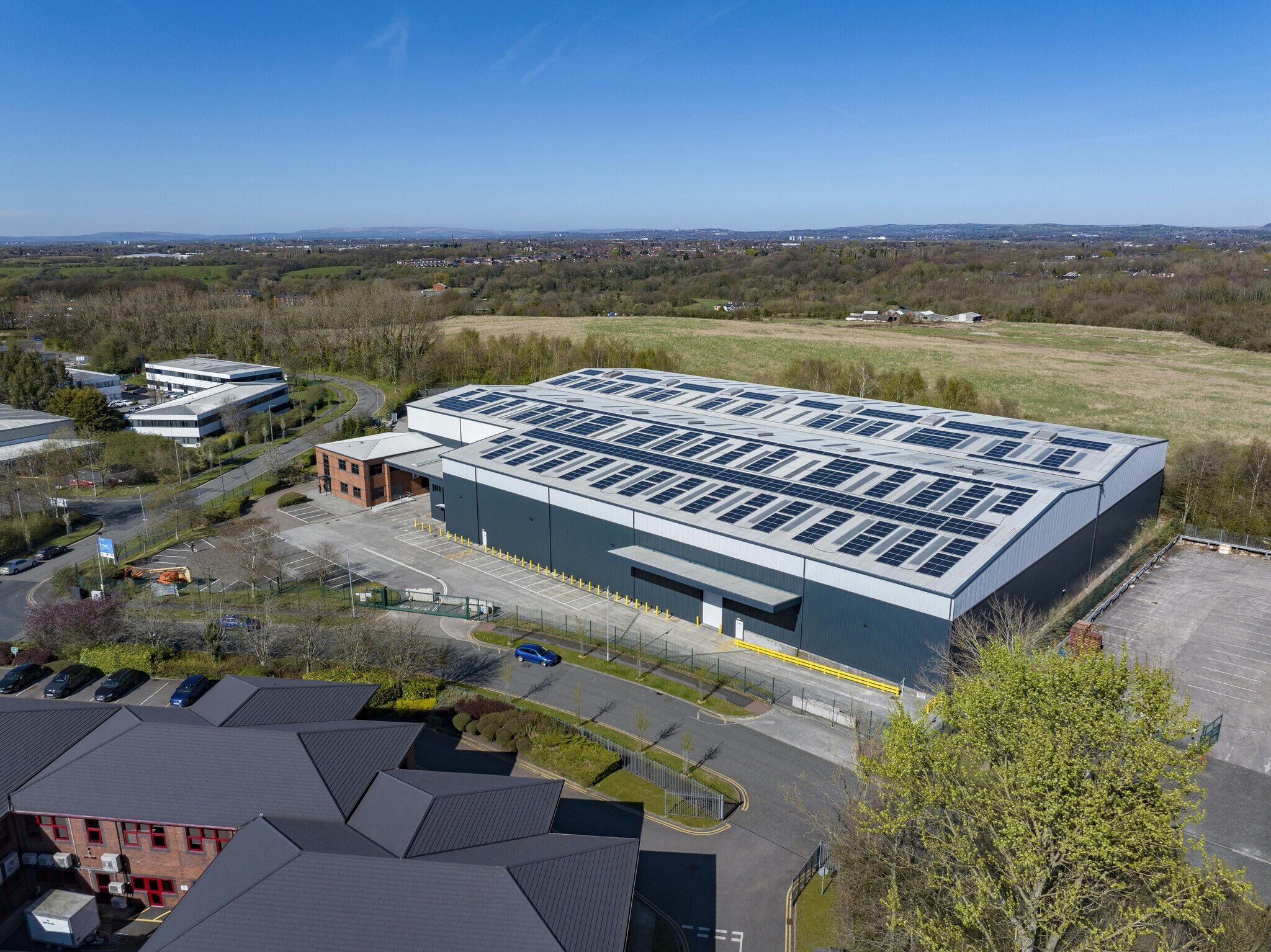 Bredbury Park Way, Stockport à louer Aérien– Image 1 sur 2