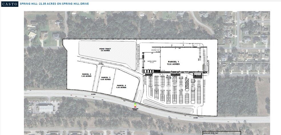 15407 Spring Hill Dr, Spring Hill, FL à vendre - Plan de site – Image 3 sur 5