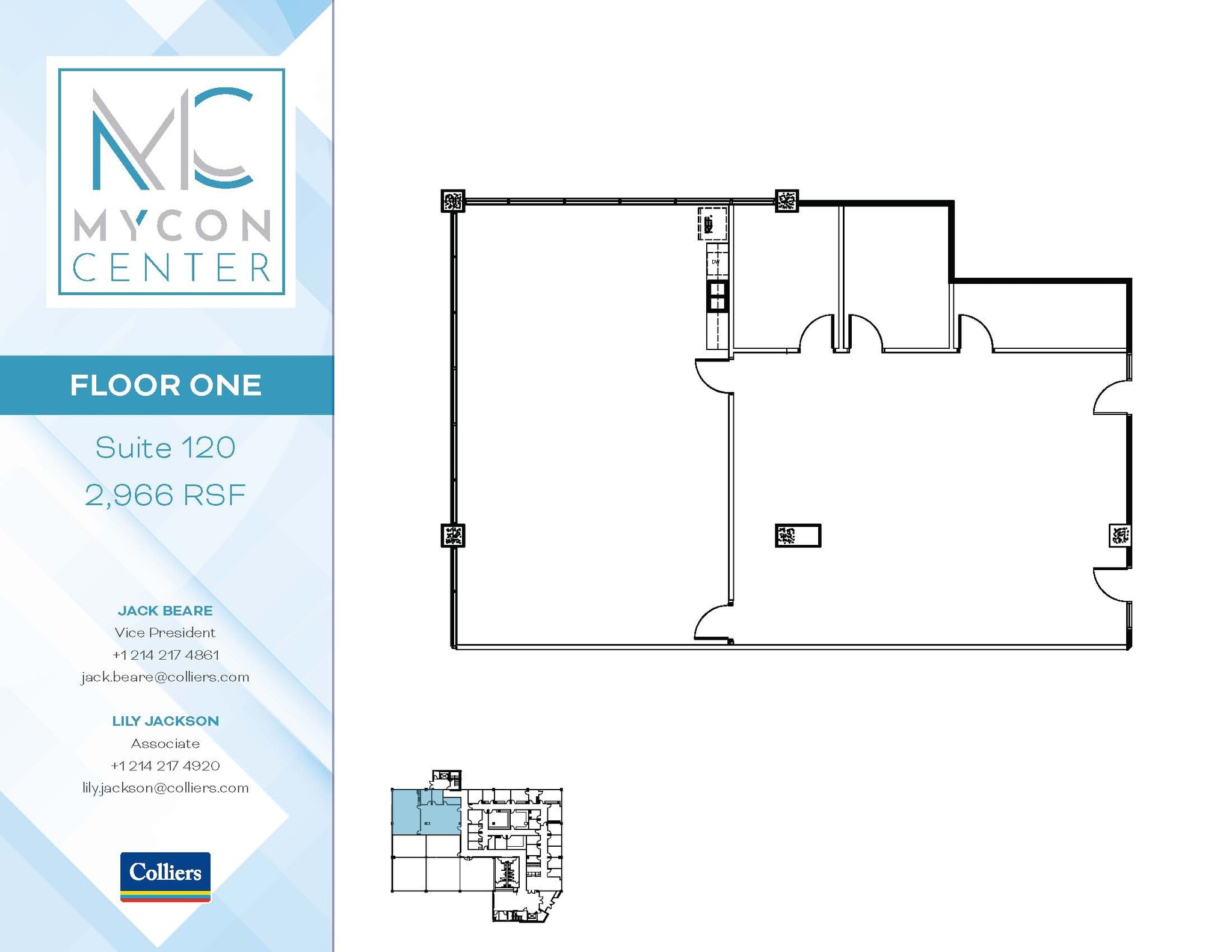 17311 N Dallas Pky, Dallas, TX à louer Plan d’étage– Image 1 sur 1