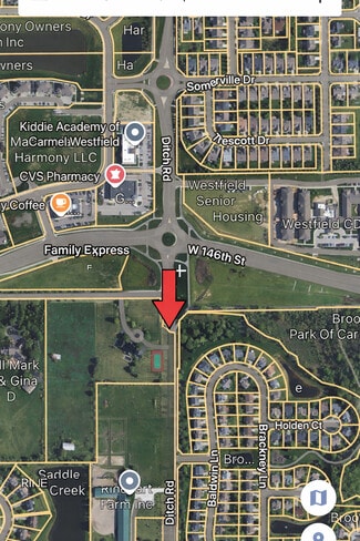 Plus de détails pour 14588 Ditch Rd, Westfield, IN - Terrain à vendre