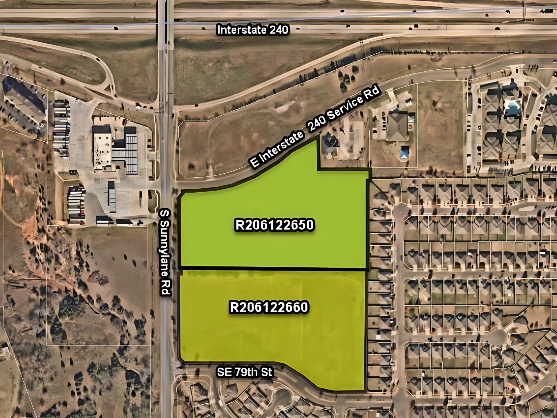 E I-240 & S Sunnylane Rd, Oklahoma City, OK à vendre Photo de l’immeuble– Image 1 sur 7
