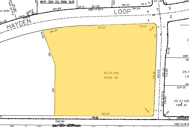 7550 E Greenway Rd, Scottsdale, AZ à louer - Plan cadastral – Image 2 sur 4