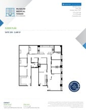 1213 Hermann Dr, Houston, TX à louer Plan d’étage– Image 1 sur 2