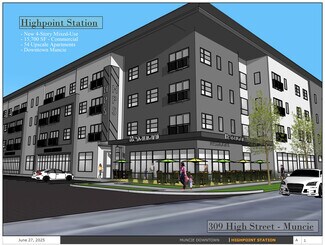 Plus de détails pour 309 N High St, Muncie, IN - Local commercial à louer