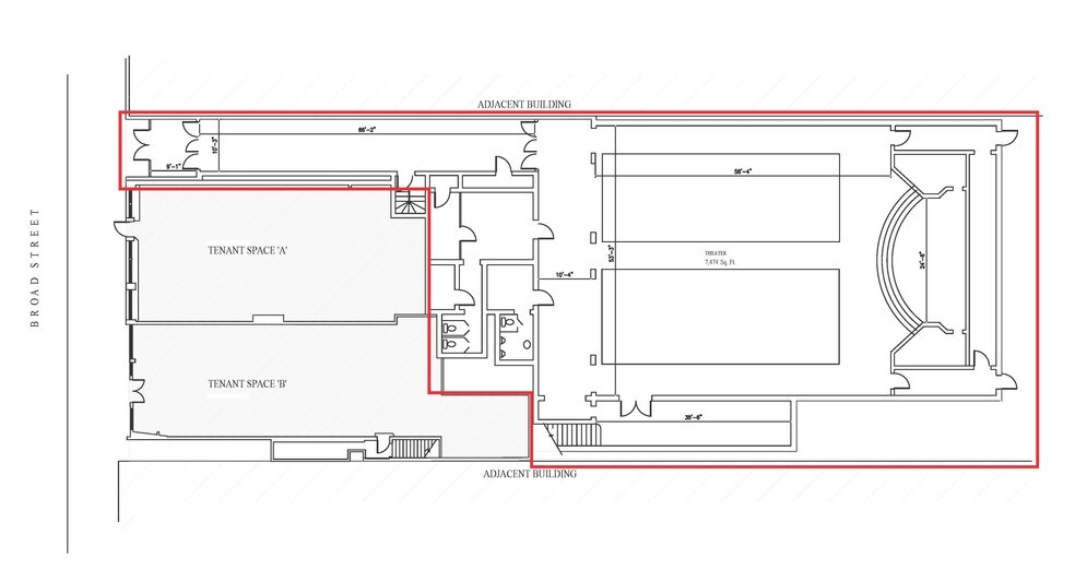 562-564 Broad St, Newark, NJ à louer - Plan de site – Image 3 sur 3