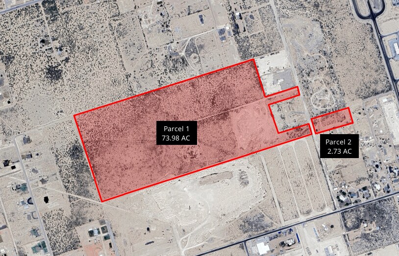 South Ursila Street, Monahans, TX à vendre - Aérien – Image 2 sur 2