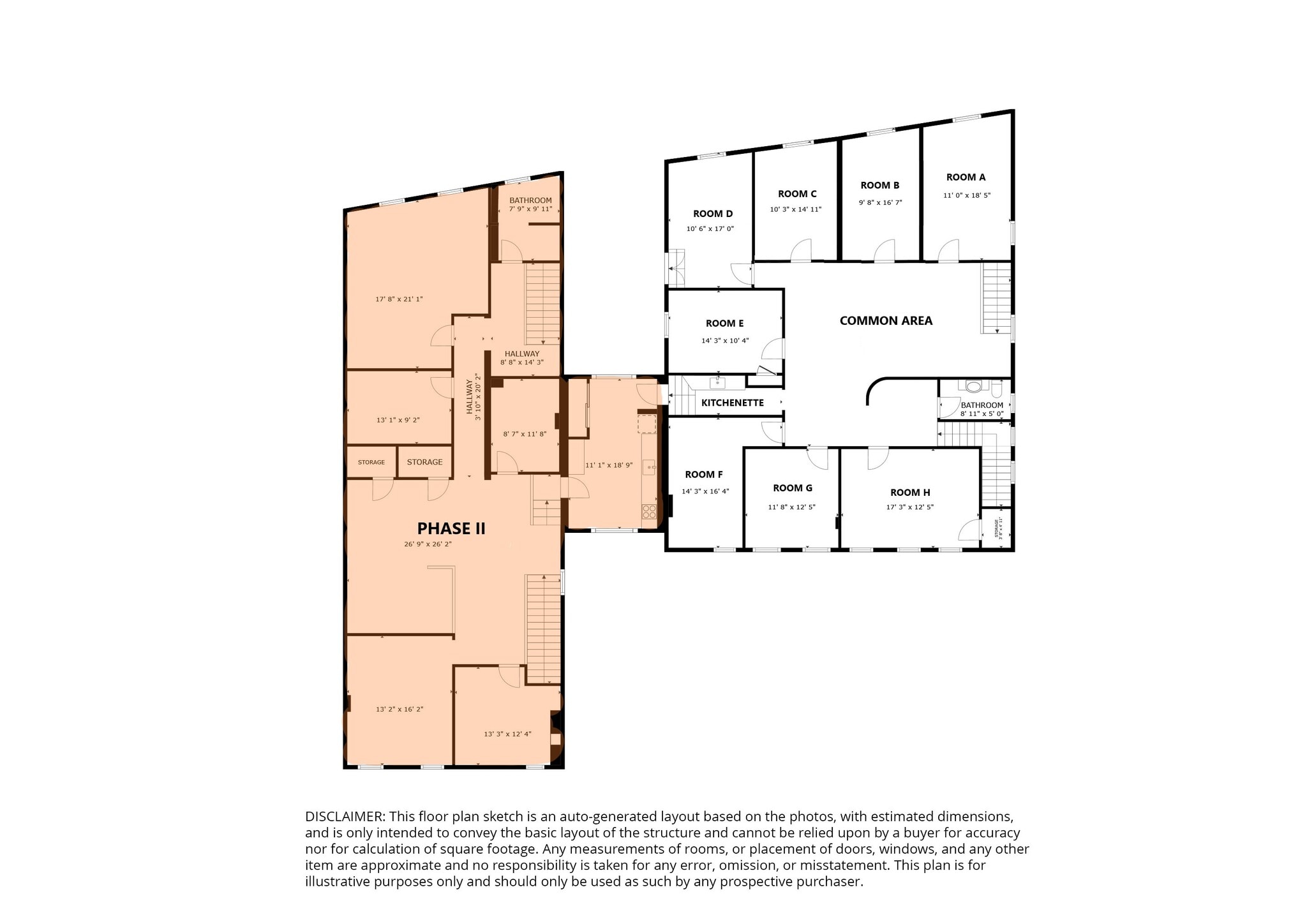 7310-7312 Manchester Rd, Saint Louis, MO à louer Plan d’étage– Image 1 sur 1