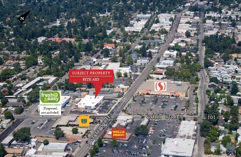 680 S State St, Ukiah, CA à vendre - Aérien – Image 2 sur 40