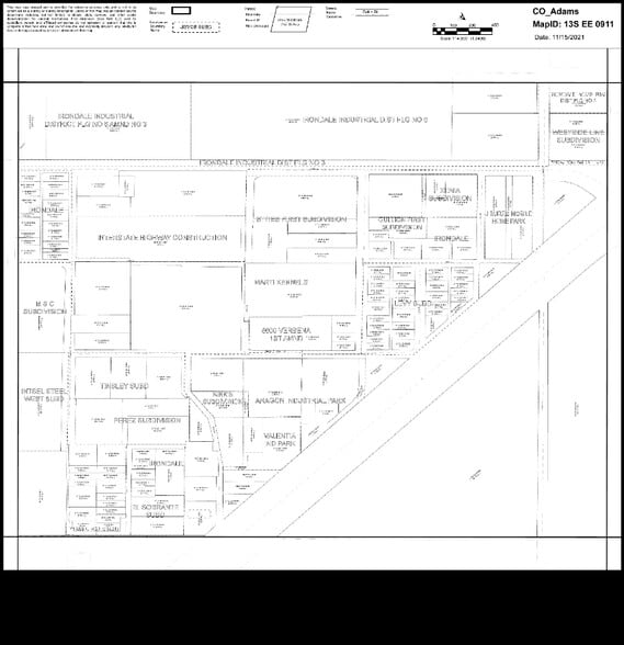 8780 Rosemary St, Henderson, CO à vendre - Plan cadastral – Image 3 sur 3