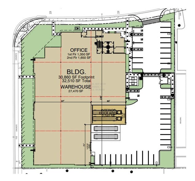 SEC of Perris Blvd & Globe St, Moreno Valley, CA à louer - Plan de site – Image 3 sur 3