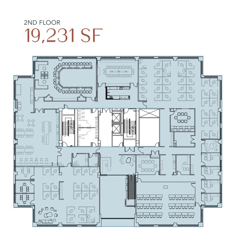 1 W Elm St, Conshohocken, PA à louer Plan d’étage– Image 1 sur 1