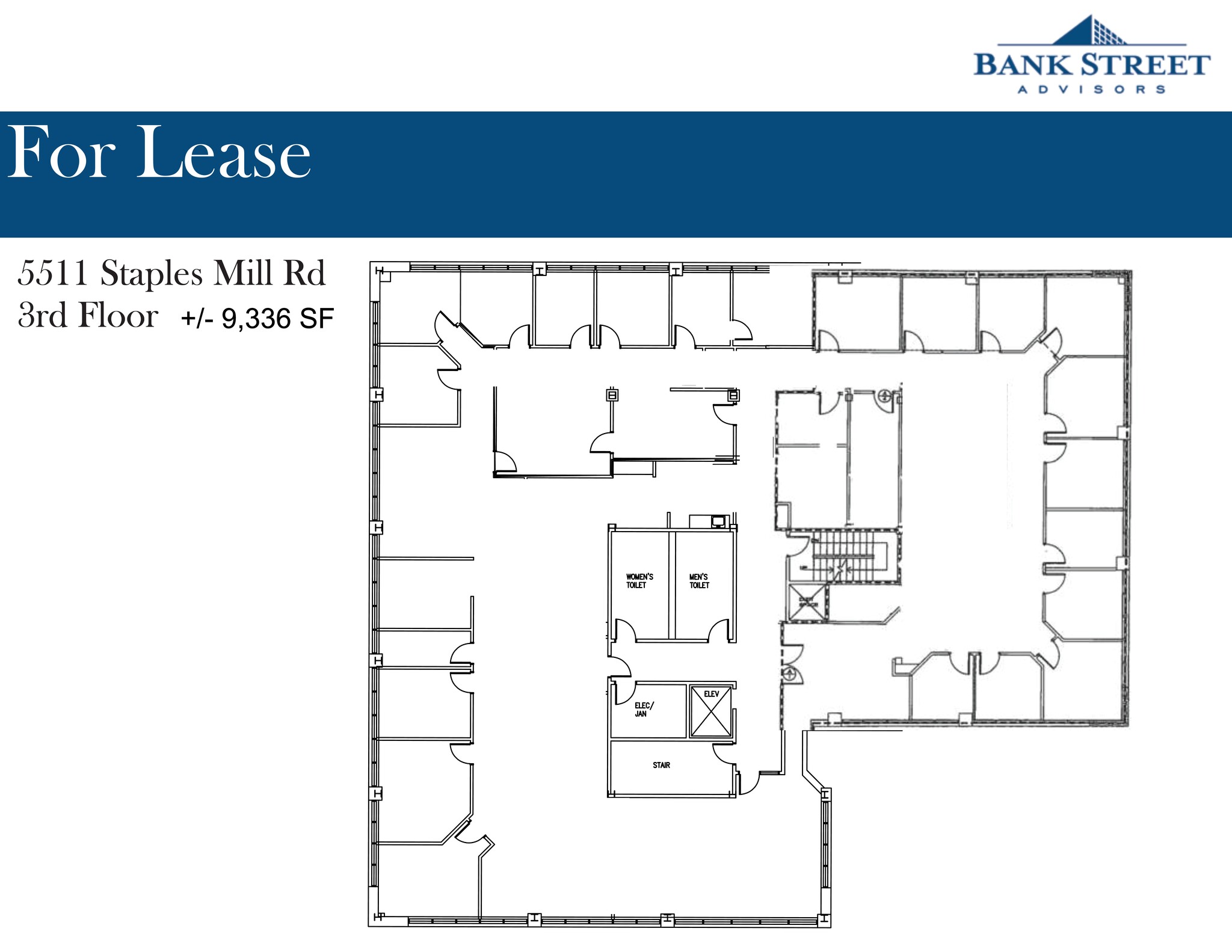 5511 Staples Mill Rd, Richmond, VA à louer Plan de site– Image 1 sur 1