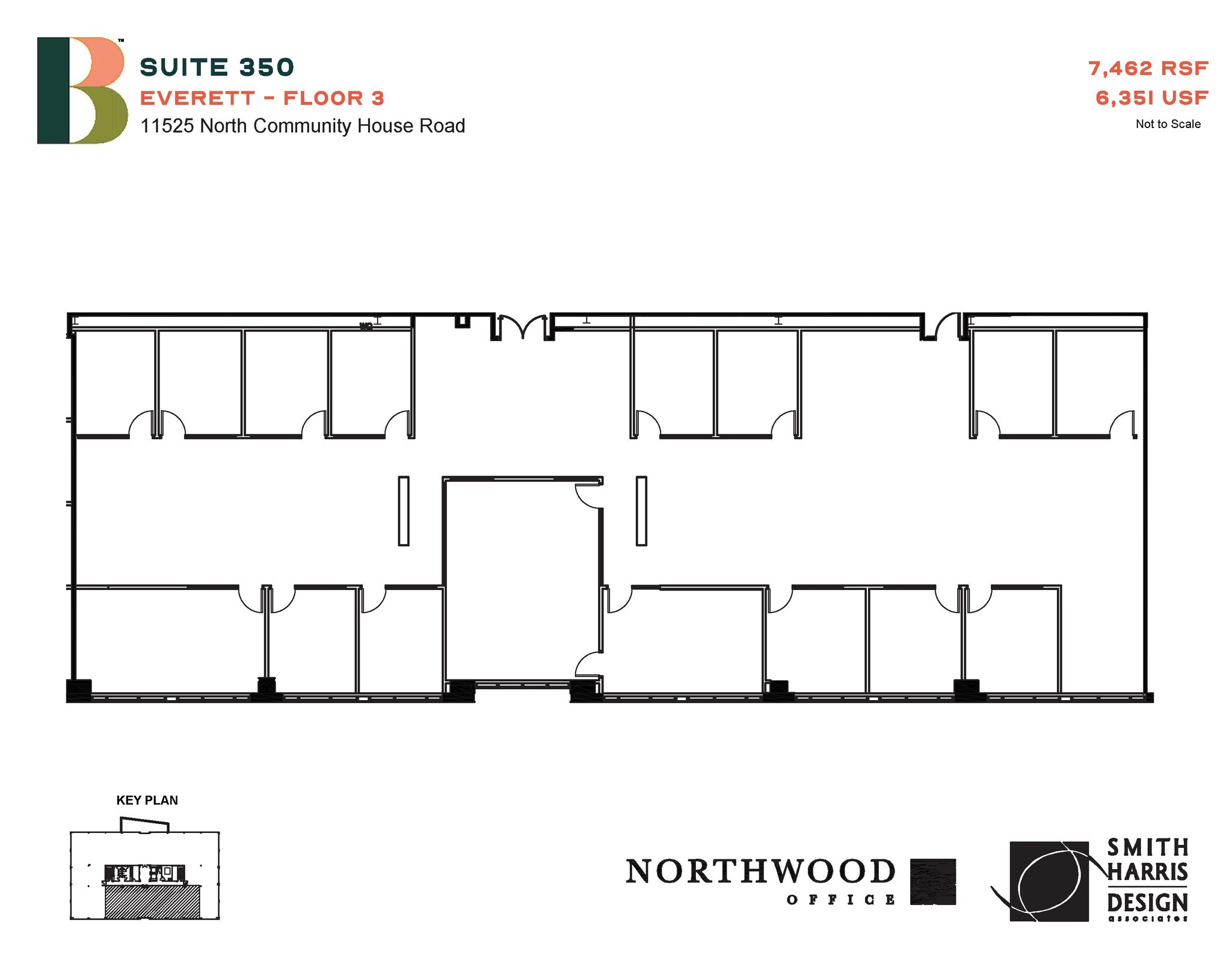 11525 N Community House Rd, Charlotte, NC à louer Plan d’étage– Image 1 sur 1