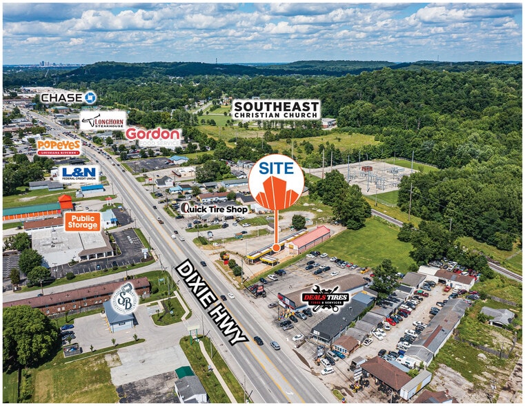 7773 Dixie Hwy, Louisville, KY à louer - Aérien – Image 2 sur 10