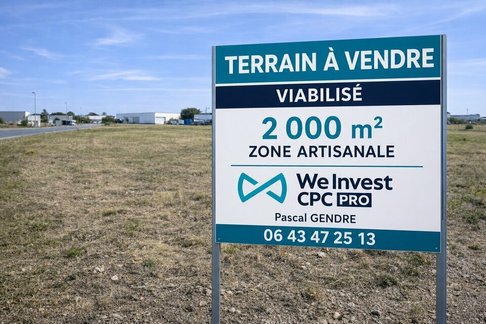Terrain dans Lescar à vendre Plan de site– Image 1 sur 2