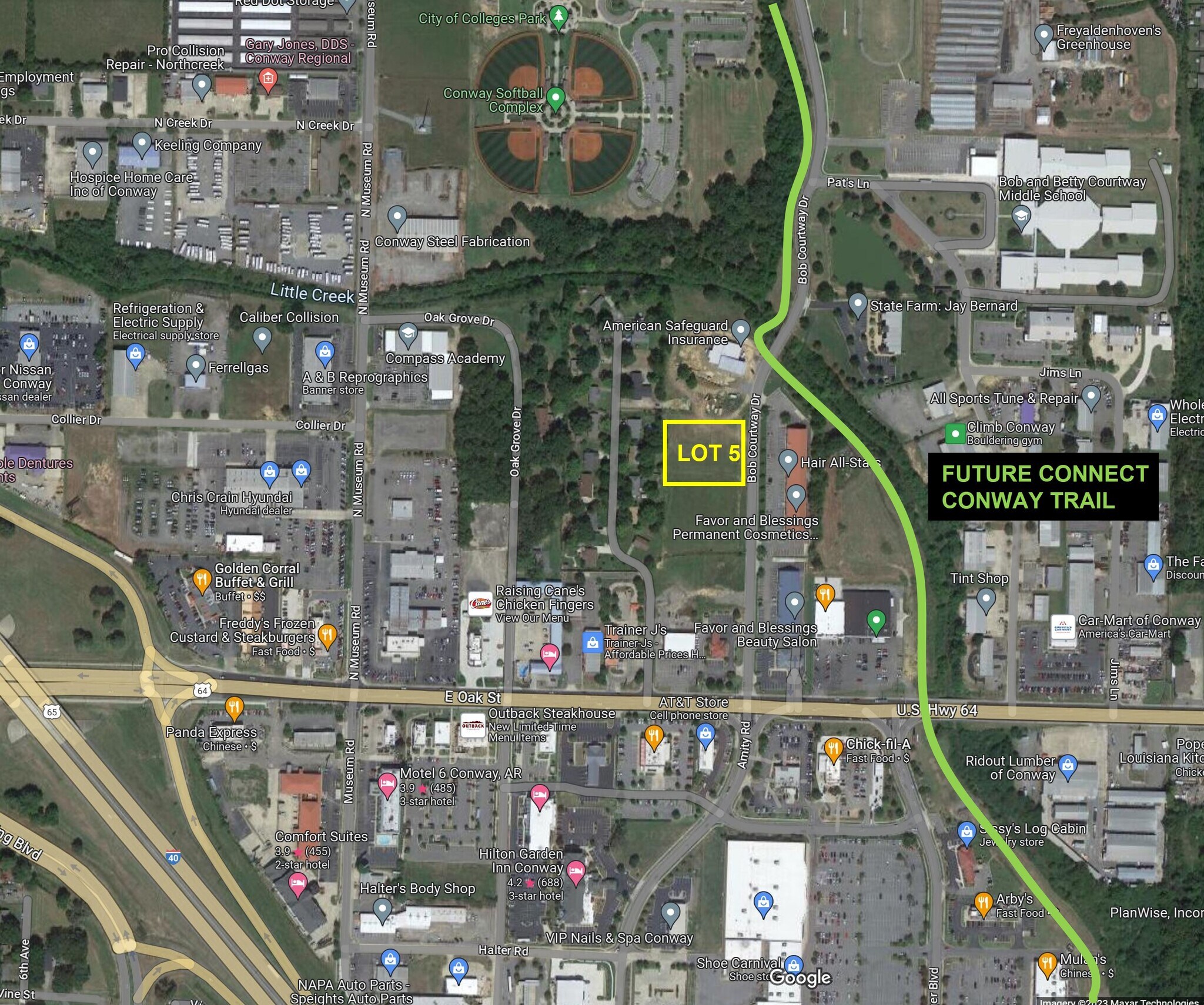 1145 Bob Courtway Dr, Conway, AR à vendre Photo de l’immeuble– Image 1 sur 7