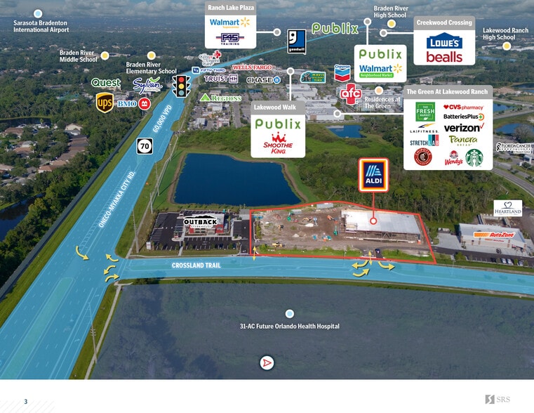 6040 Crossland Trl, Lakewood Ranch, FL à vendre - Photo de l’immeuble – Image 3 sur 10