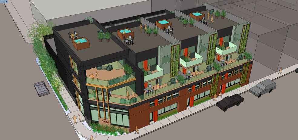 1400-1404 W Bayaud Ave, Denver, CO à vendre - Plan de site – Image 2 sur 5