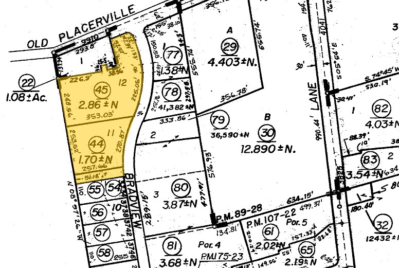9750 Goethe Rd, Sacramento, CA à vendre - Plan cadastral – Image 2 sur 7
