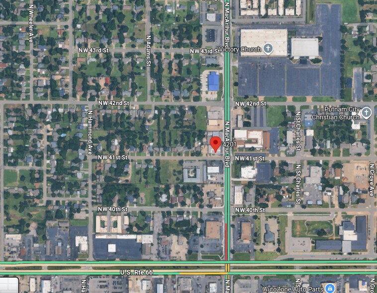 5901 N MacArthur Blvd, Warr Acres, OK à louer - Photo de l’immeuble – Image 2 sur 2